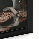 Rustic Wall Art - Homemade Pie and Kitchen Still Life for Farmhouse Charm