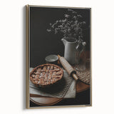 Rustic Wall Art - Homemade Pie and Kitchen Still Life for Farmhouse Charm