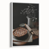 Rustic Wall Art - Homemade Pie and Kitchen Still Life for Farmhouse Charm