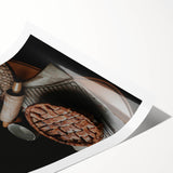 Rustic Wall Art - Homemade Pie and Kitchen Still Life for Farmhouse Charm