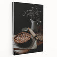 Rustic Wall Art - Homemade Pie and Kitchen Still Life for Farmhouse Charm