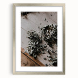 Rustic Wall Art - Dried Greenery Arrangement for Farmhouse Decor Charm