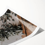 Rustic Wall Art - Dried Greenery Arrangement for Farmhouse Decor Charm