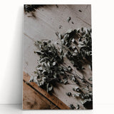 Rustic Wall Art - Dried Greenery Arrangement for Farmhouse Decor Charm