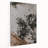 Rustic Wall Art - Dried Greenery Arrangement for Farmhouse Decor Charm