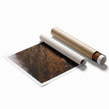 Rustic Wall Art - Country Road and Wooden Cabin for Farmhouse Decor