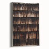 Rustic Wall Art - Weathered Wooden Shingles for Farmhouse Decor Charm