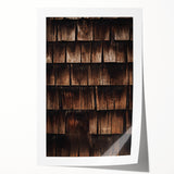 Rustic Wall Art - Weathered Wooden Shingles for Farmhouse Decor Charm