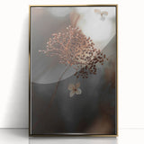 Delicate Dried Plant Art, Tranquil Rustic Wall Decor Print