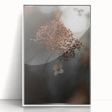 Delicate Dried Plant Art, Tranquil Rustic Wall Decor Print