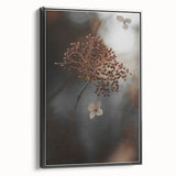 Delicate Dried Plant Art, Tranquil Rustic Wall Decor Print