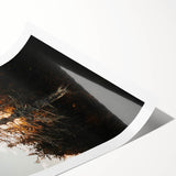 Vintage Rustic Tree Landscape - Farmhouse Wall Art