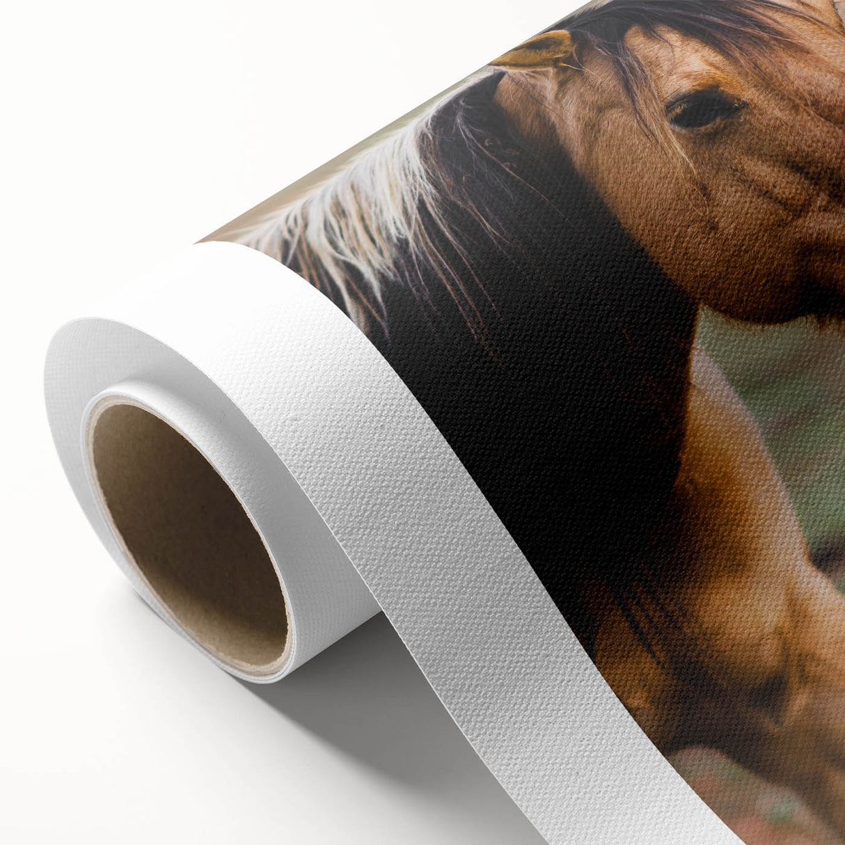 Rustic Farmhouse Art - Close-Up Horse Portrait for Rustic Wall Decor