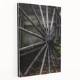 Rustic Farmhouse Art - Vintage Wooden Wagon Wheel Wall Art Decor