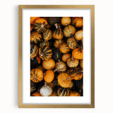 Rustic Fall Wall Art - Decorative Gourds and Pumpkins for Farmhouse Decor