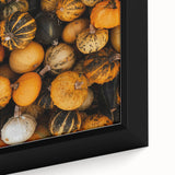 Rustic Fall Wall Art - Decorative Gourds and Pumpkins for Farmhouse Decor