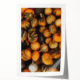 Rustic Fall Wall Art - Decorative Gourds and Pumpkins for Farmhouse Decor