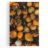 Rustic Fall Wall Art - Decorative Gourds and Pumpkins for Farmhouse Decor