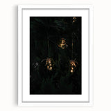 Rustic Jar Lights Wall Art - Fairy Lights in Mason Jars for Cozy Decor