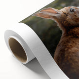 Rustic Bunny Wall Art – Farmhouse Decor with Natural Wildlife Charm