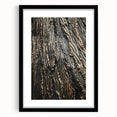 Rustic Textured Abstract Wall Art – Farmhouse Decor with Wood Finish