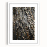 Rustic Textured Abstract Wall Art – Farmhouse Decor with Wood Finish