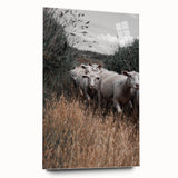 Rustic Sheep Herd Wall Art – Farmhouse Decor with Pastoral Charm
