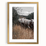 Rustic Sheep Herd Wall Art – Farmhouse Decor with Pastoral Charm