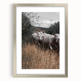 Rustic Sheep Herd Wall Art – Farmhouse Decor with Pastoral Charm