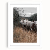 Rustic Sheep Herd Wall Art – Farmhouse Decor with Pastoral Charm