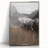 Rustic Sheep Herd Wall Art – Farmhouse Decor with Pastoral Charm