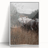 Rustic Sheep Herd Wall Art – Farmhouse Decor with Pastoral Charm