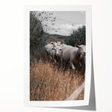 Rustic Sheep Herd Wall Art – Farmhouse Decor with Pastoral Charm