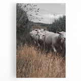Rustic Sheep Herd Wall Art – Farmhouse Decor with Pastoral Charm