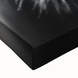 Black and White Horse Close-Up Wall Art – Rustic Farmhouse Decor