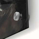 Close-Up Horse Muzzle: Rustic Farmhouse Art Print