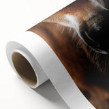 Close-Up Horse Muzzle: Rustic Farmhouse Art Print