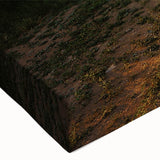 Rustic Landscape Wall Art – Peaceful Farmhouse Cabin in Golden Field