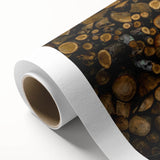 Rustic Log Wall Art – Stacked Firewood for Cozy Farmhouse Decor