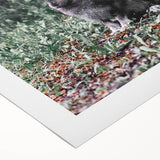 Forest Rabbit: Serene Rustic Nature Wall Art Print