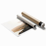 Rustic Countryside Landscape Wall Art – Rolling Hills and Mountain View