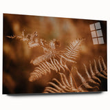 Rustic Fern Wall Art – Delicate Autumn Fern Leaves for Rustic Decor