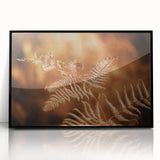 Rustic Fern Wall Art – Delicate Autumn Fern Leaves for Rustic Decor