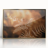 Rustic Fern Wall Art – Delicate Autumn Fern Leaves for Rustic Decor