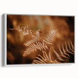 Rustic Fern Wall Art – Delicate Autumn Fern Leaves for Rustic Decor