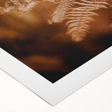 Rustic Fern Wall Art – Delicate Autumn Fern Leaves for Rustic Decor