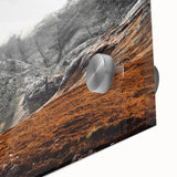 Rustic Mountain Wall Art – Dramatic Peaks and Rugged Landscape Scene