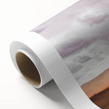 Rustic Desert Wall Art – Monument Rock in Dusty Desert Landscape Scene