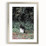 Majestic Forest Rabbit: Rustic Nature Art Print