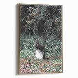 Majestic Forest Rabbit: Rustic Nature Art Print